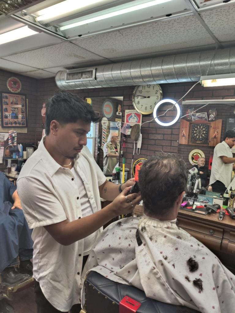 Christian at Punch Barbershop