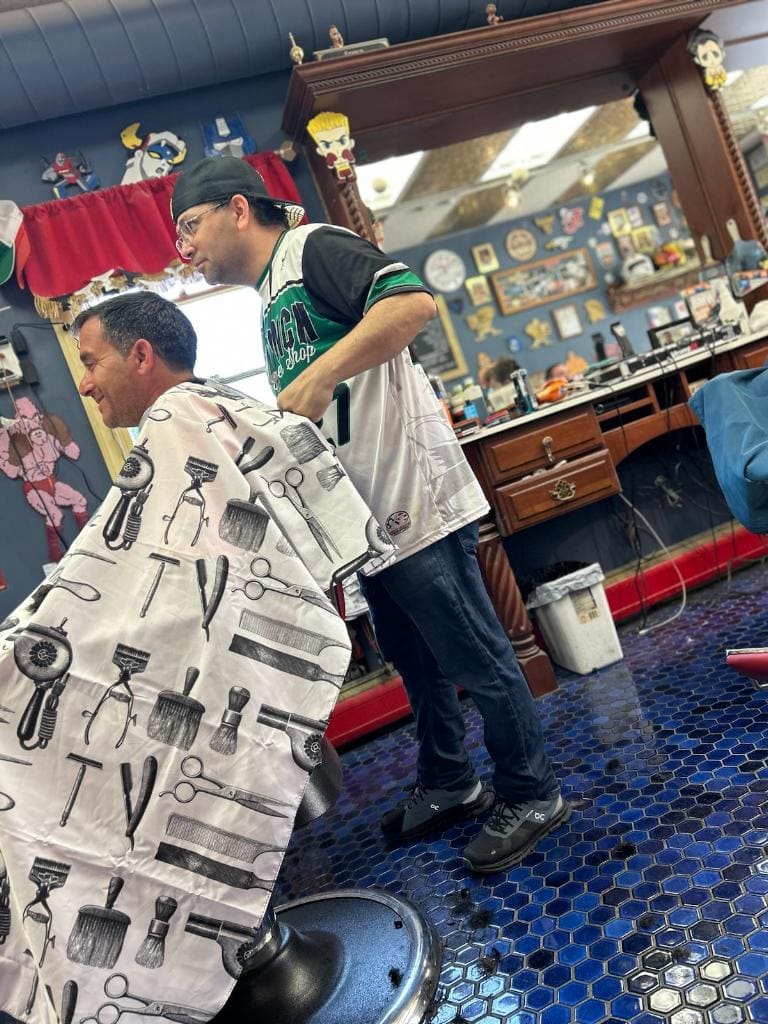 Vince at Punch Barbershop